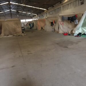 visiting refugees greece